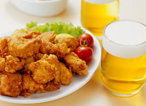 炸鸡和啤酒