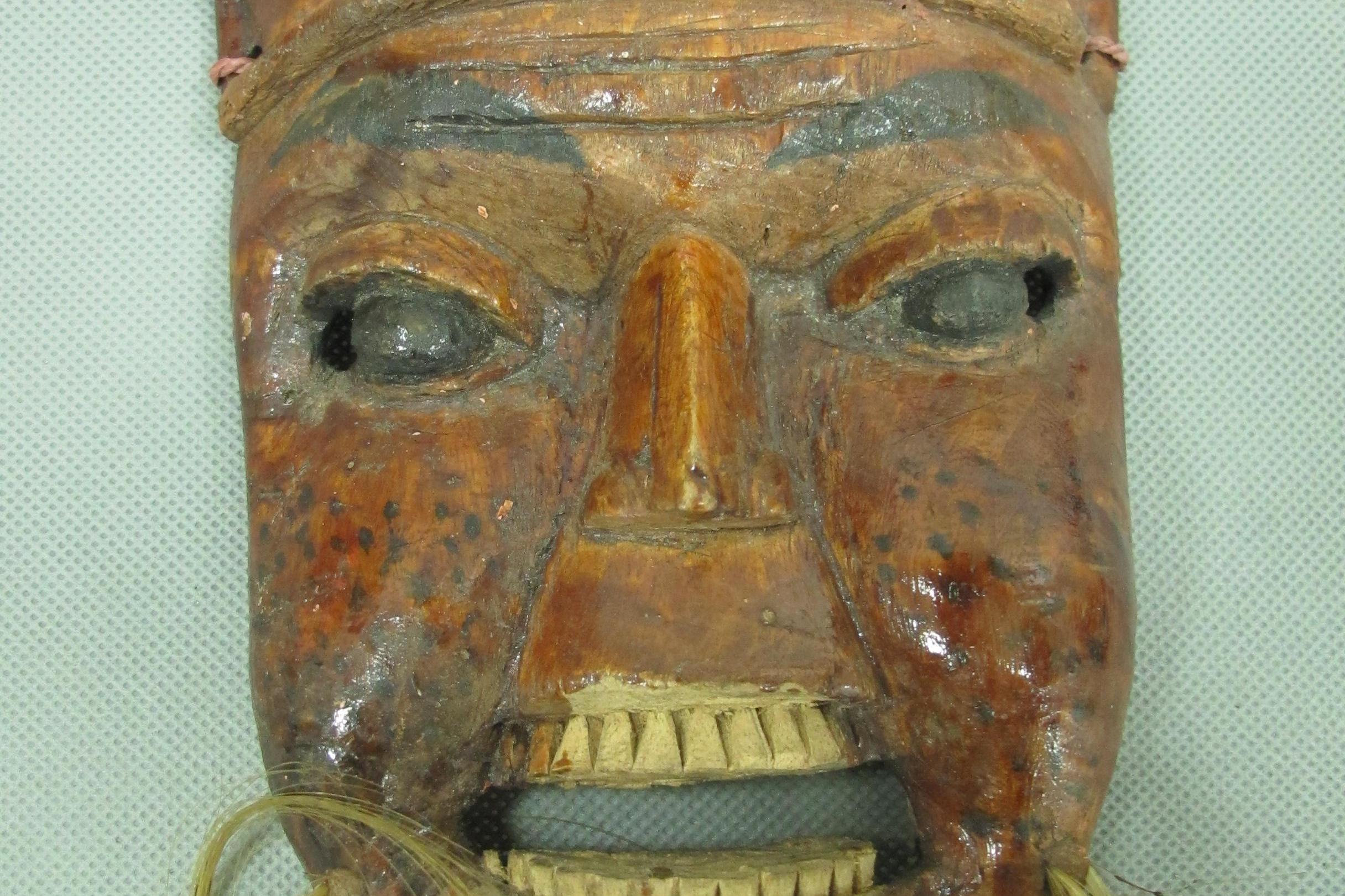 当代德江寿星老人面具