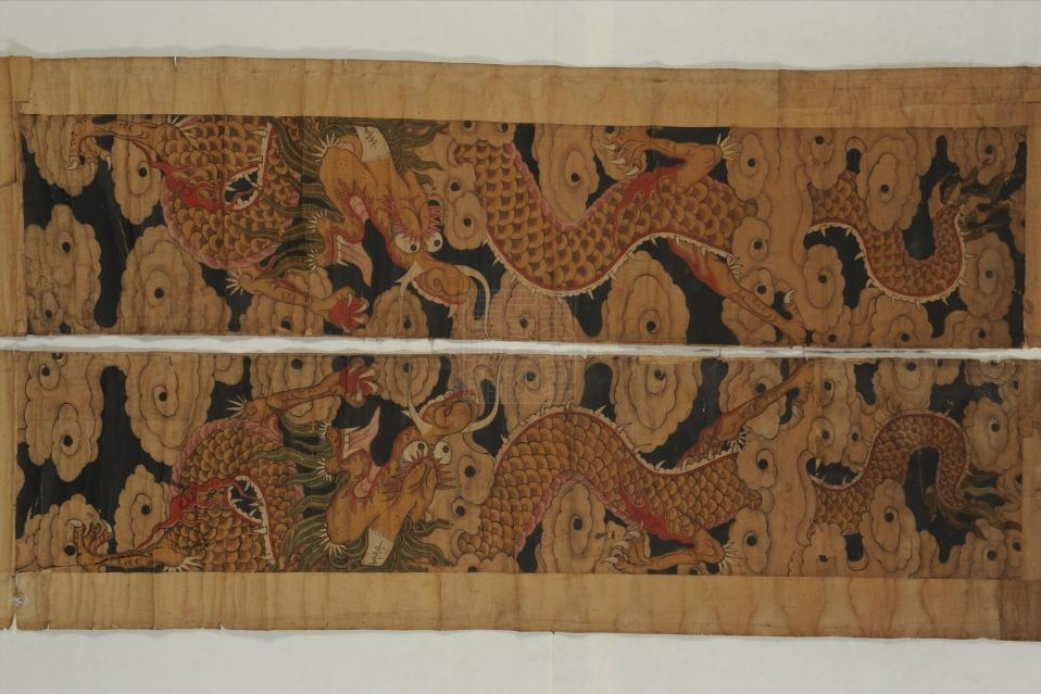 清二龙抢宝水陆画