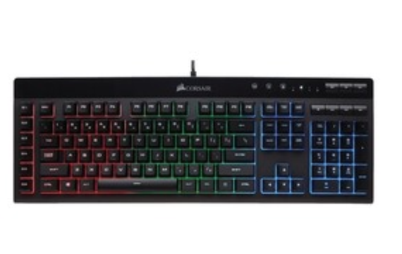 海盗船k55 rgb游戏键盘