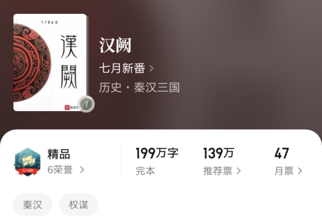 二十五本最新完结的精品小说推荐，你看过其中的几本呢？_百科TA说