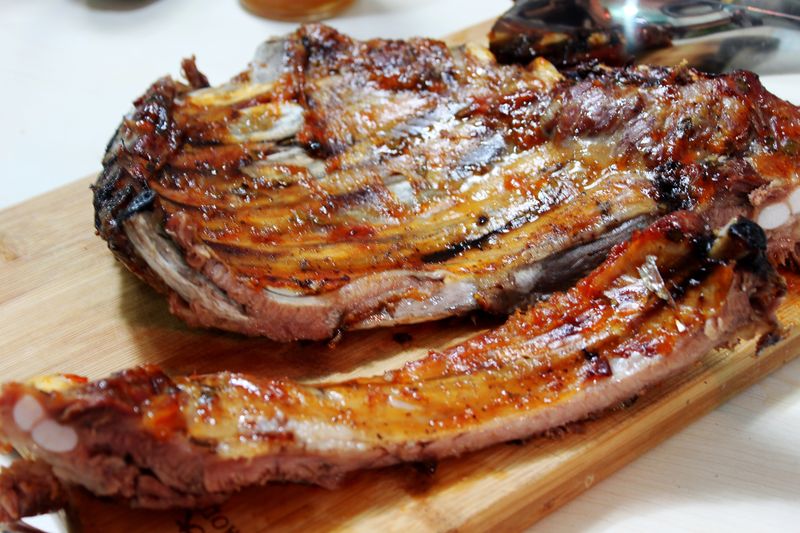 西式烤猪肋排