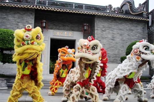 狮舞（广东醒狮）_百度百科