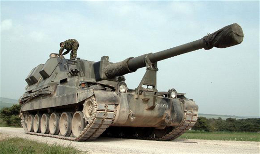 英国as-90自行榴弹炮