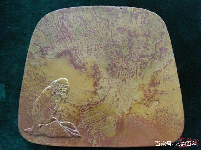 来自杜氏砚庄″的青州红丝砚赏析_百科TA说
