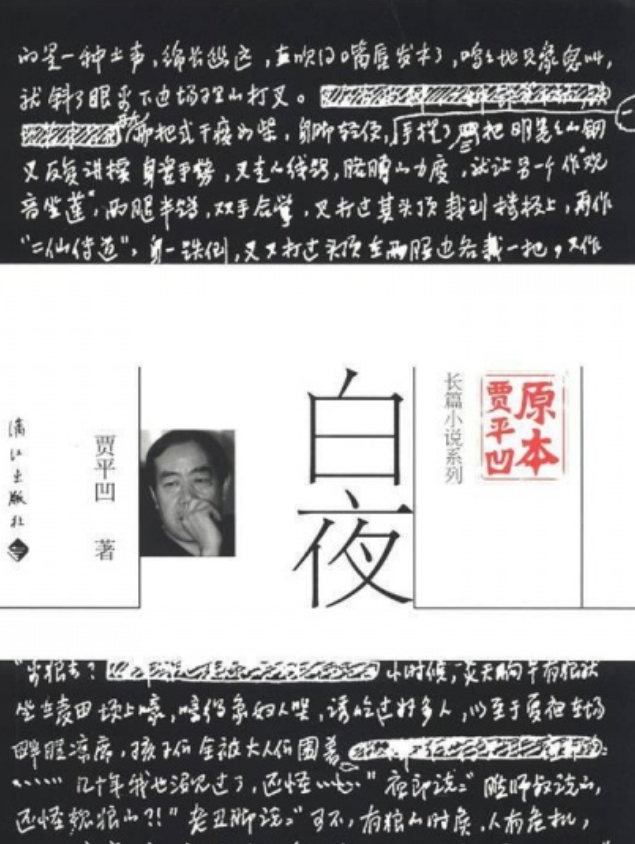 原本贾平凹·长篇小说系列:白夜