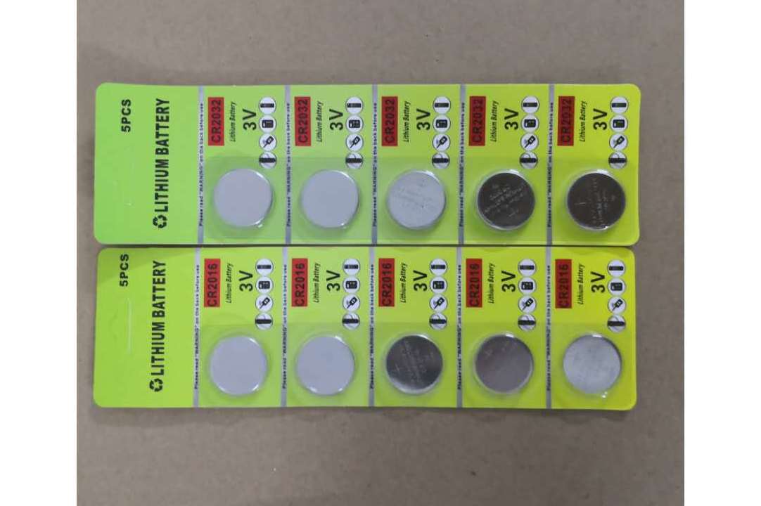 锌氧化银扣式电池