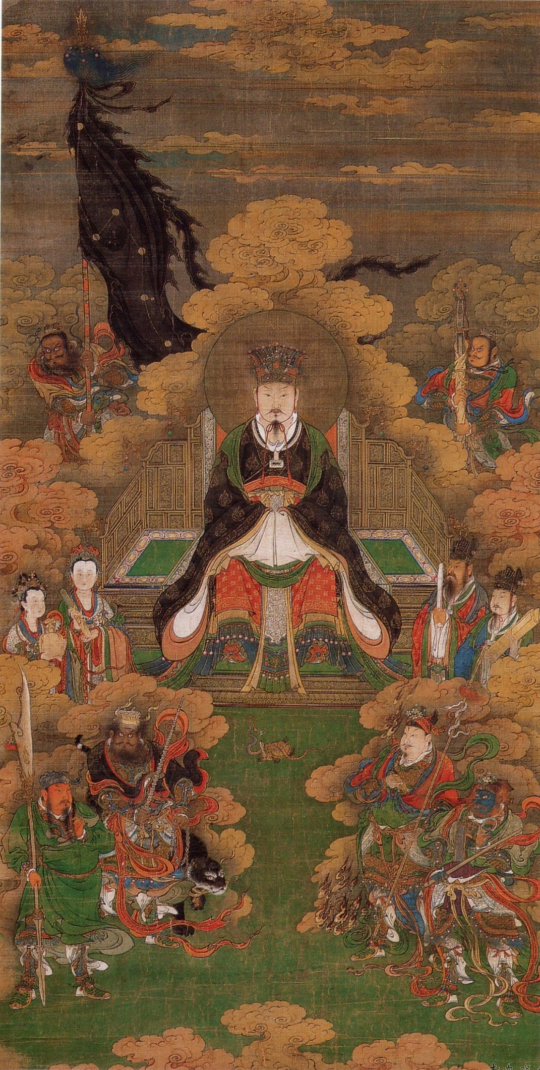 道教中赫赫有名的玄天上帝真武大帝，真武大帝父母是指哪两位尊神_百科TA说