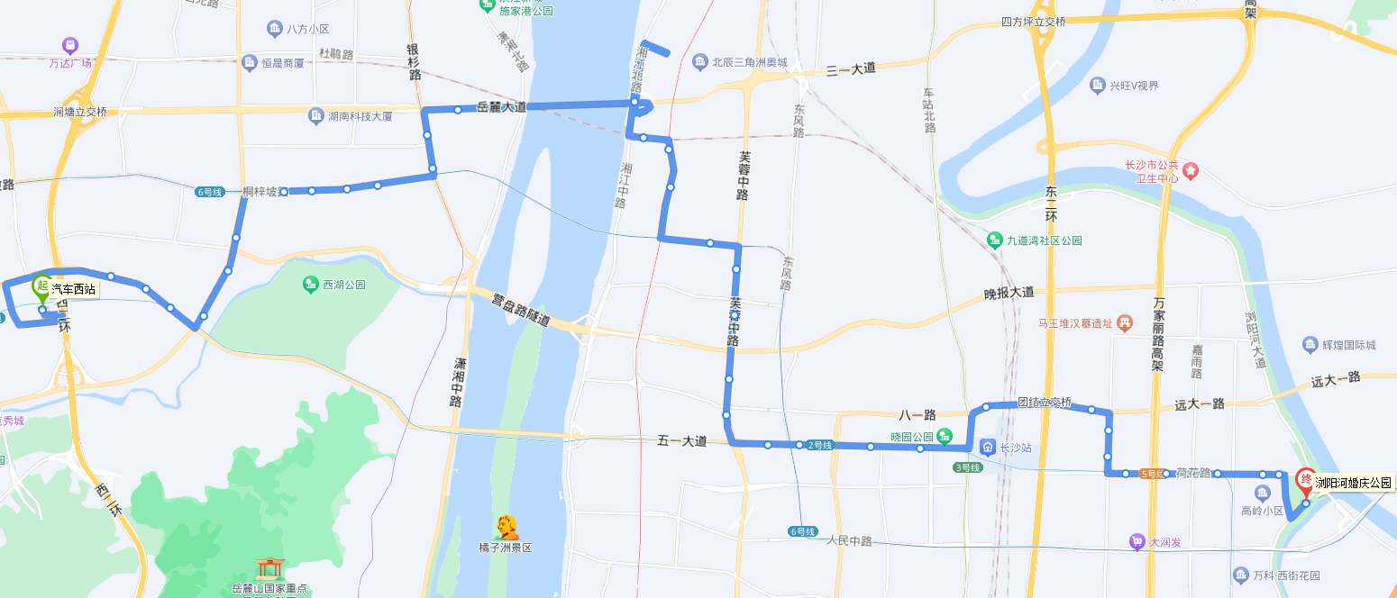 长沙公交405路