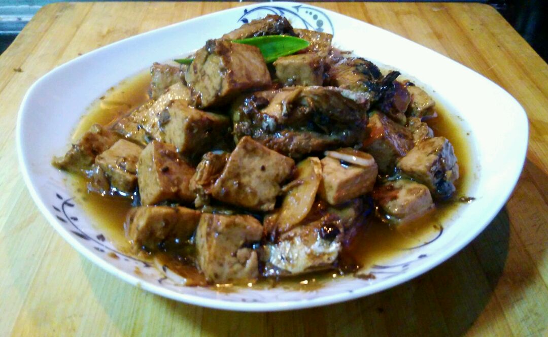 鲅鱼烧豆腐