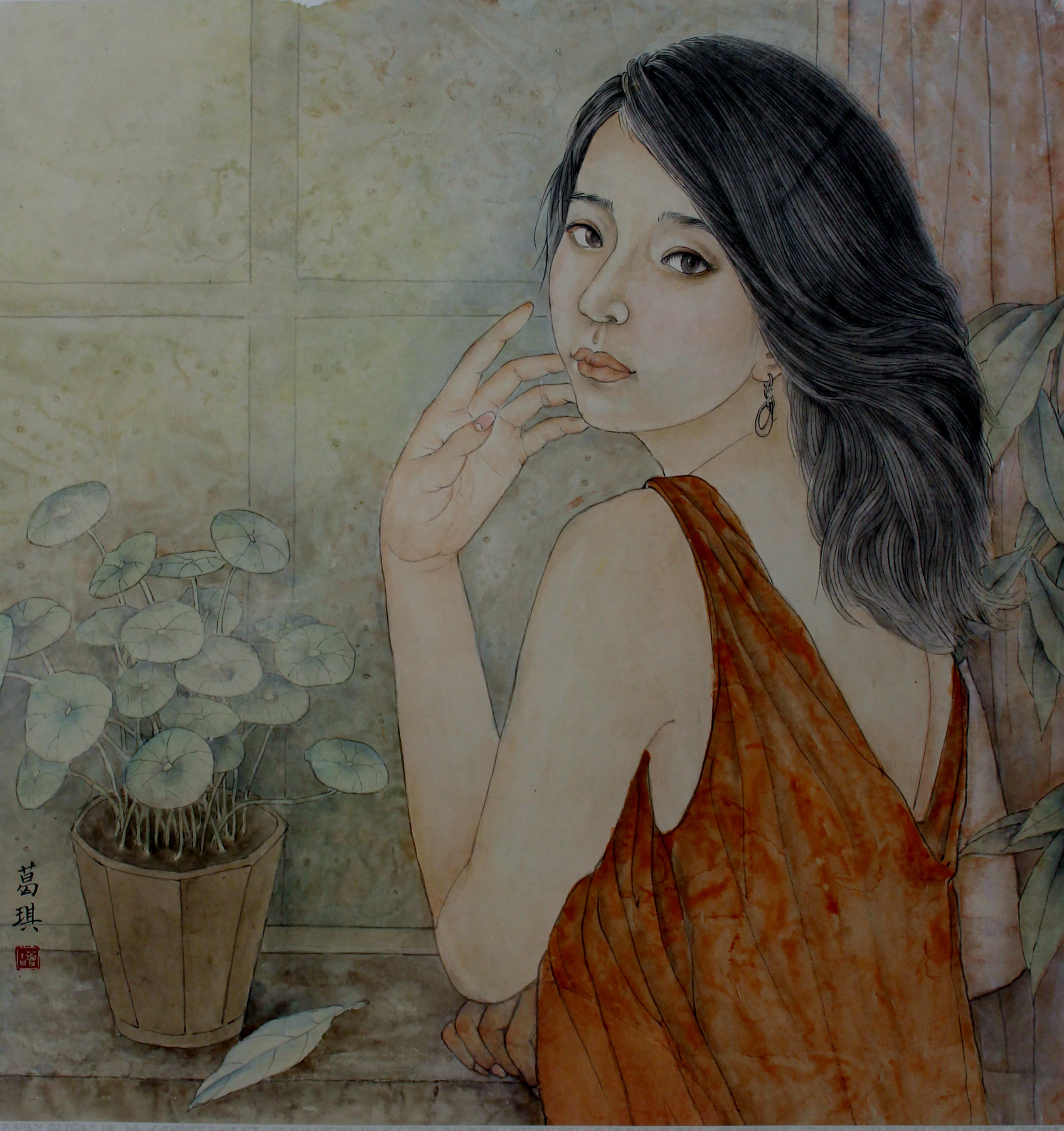  p>葛琪,女,1970年出生,笔名雨荷.