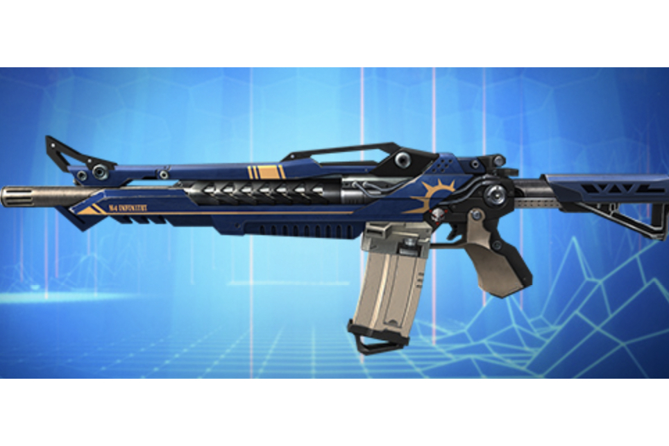  p>m4a1无限是游戏《生死狙击》中的武器. /p>