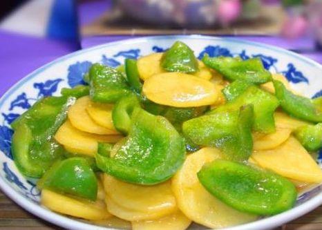 青椒烩土豆