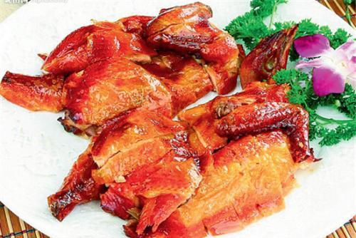网油香酥鸡
