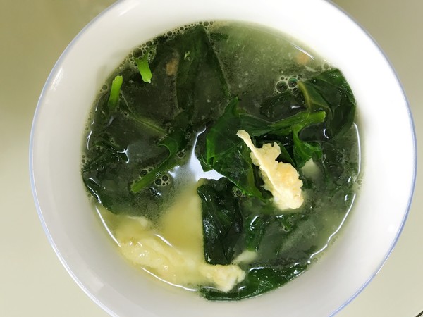 木耳菜鸡蛋汤