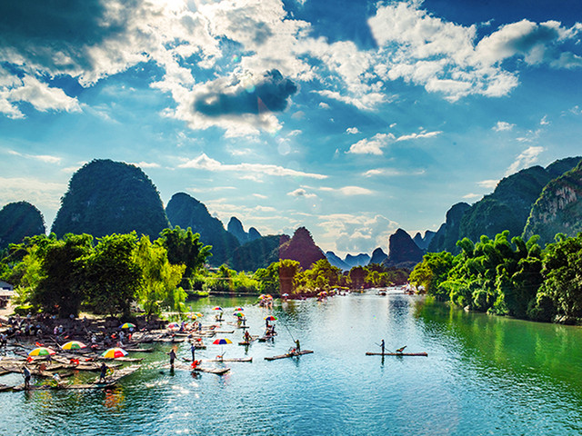  p>阳朔遇龙河风景区 /p> p>【所处区域】阳朔县.