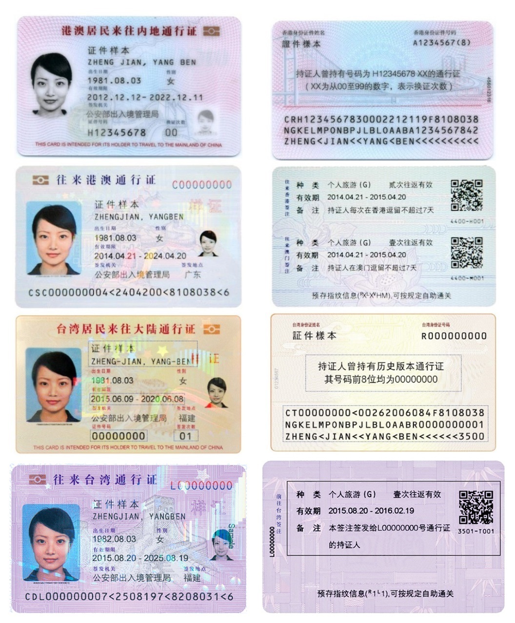 往来港澳通行证和港澳通行证