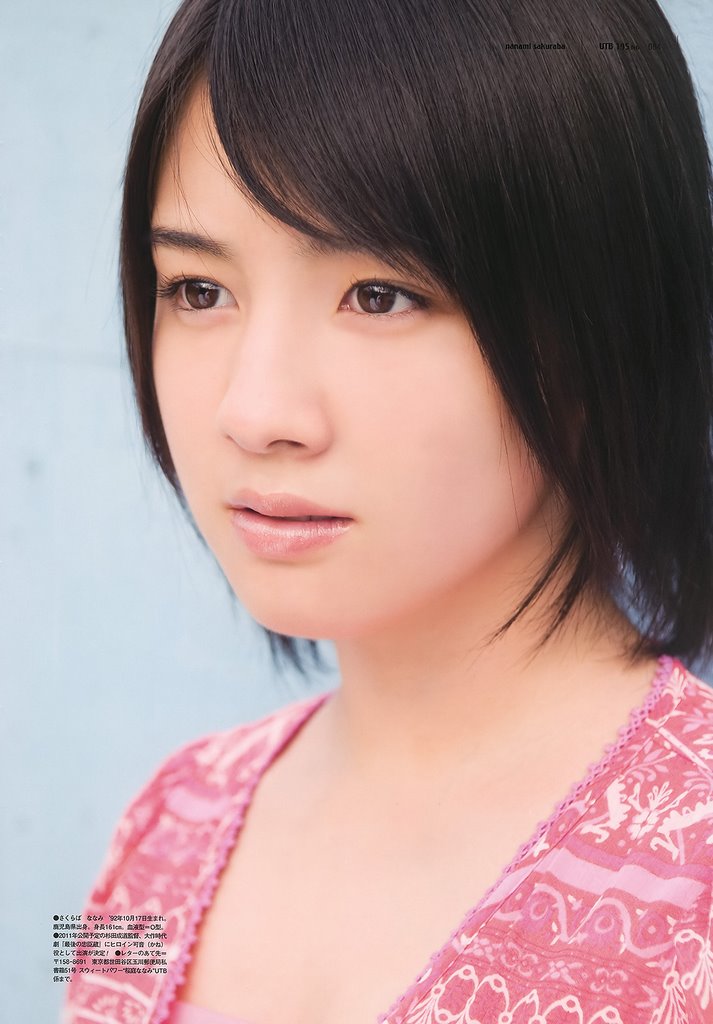  p>樱庭奈奈美(nanami sakuraba),1992年10月17日出生于日本鹿儿岛