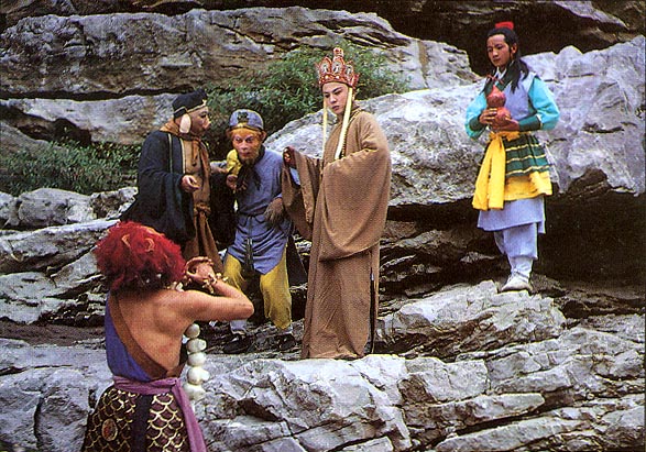 ">观音 /a>的大弟子木叉,在元代《西游记平话》里成为托塔天王太子,是