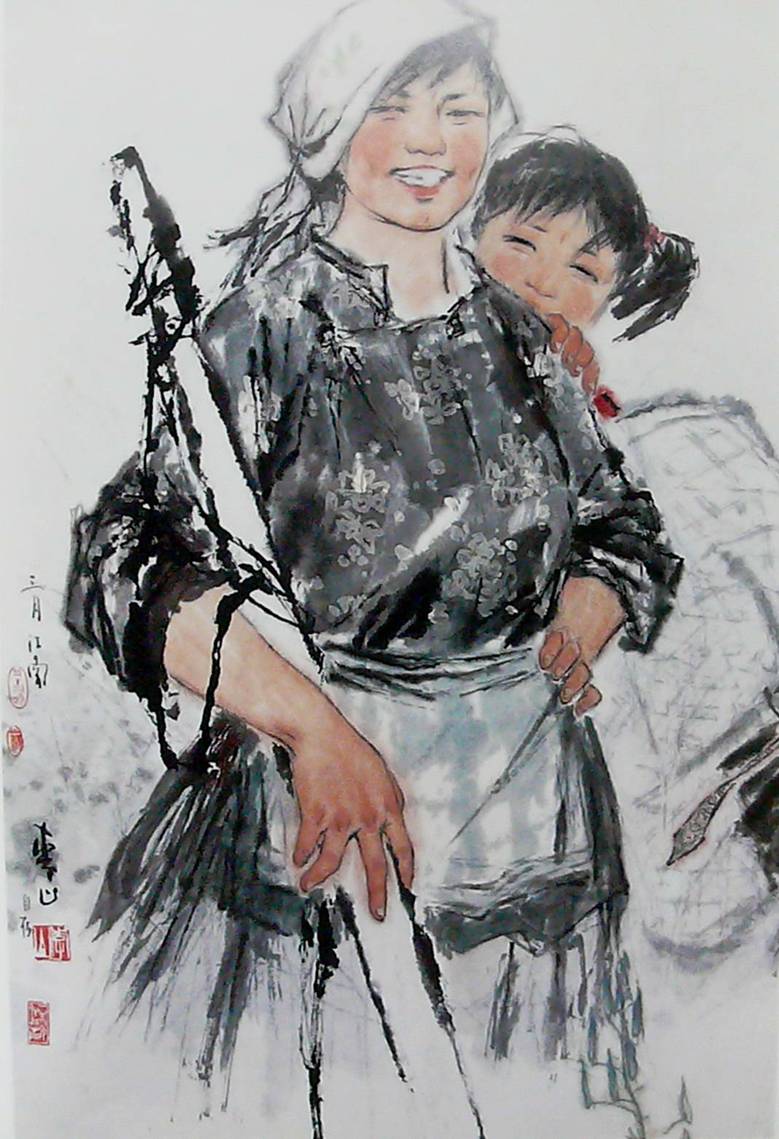 feuea">李山,祖籍山东无棣,1926年出生,毕业于浙江美术学院,著名画家