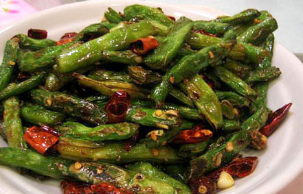 川菜干煸四季豆