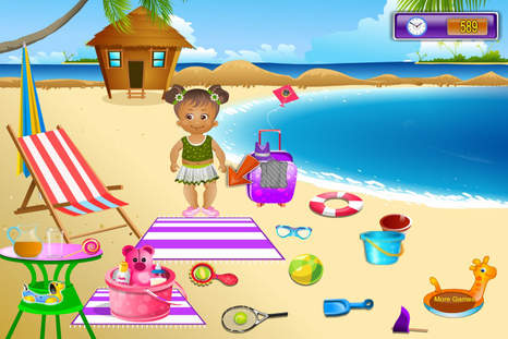  p>《宝贝的夏日沙滩时光》是一款休闲类网页游戏. /p>