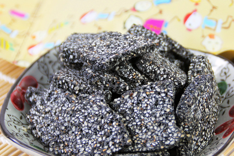 黑芝麻红糖薄饼