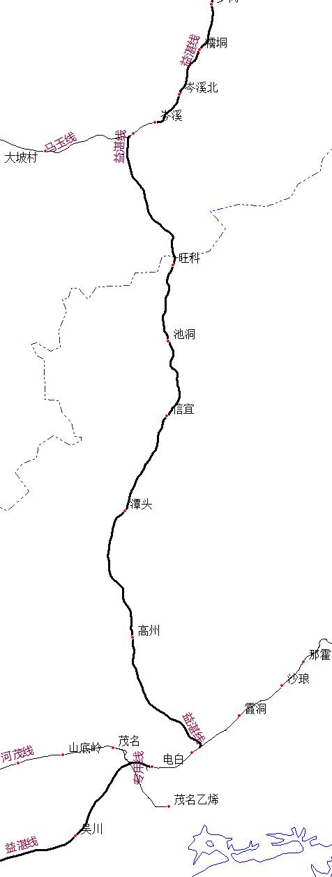 益湛铁路