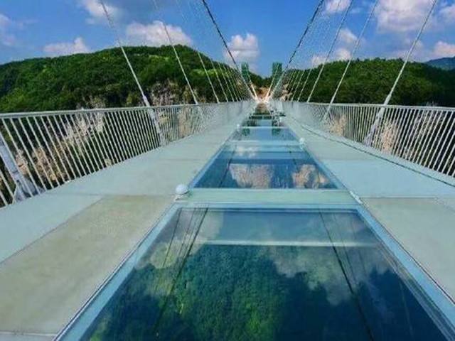 glass bridge),原称张家界大峡谷玻璃桥,位于中国湖南省省张家界市
