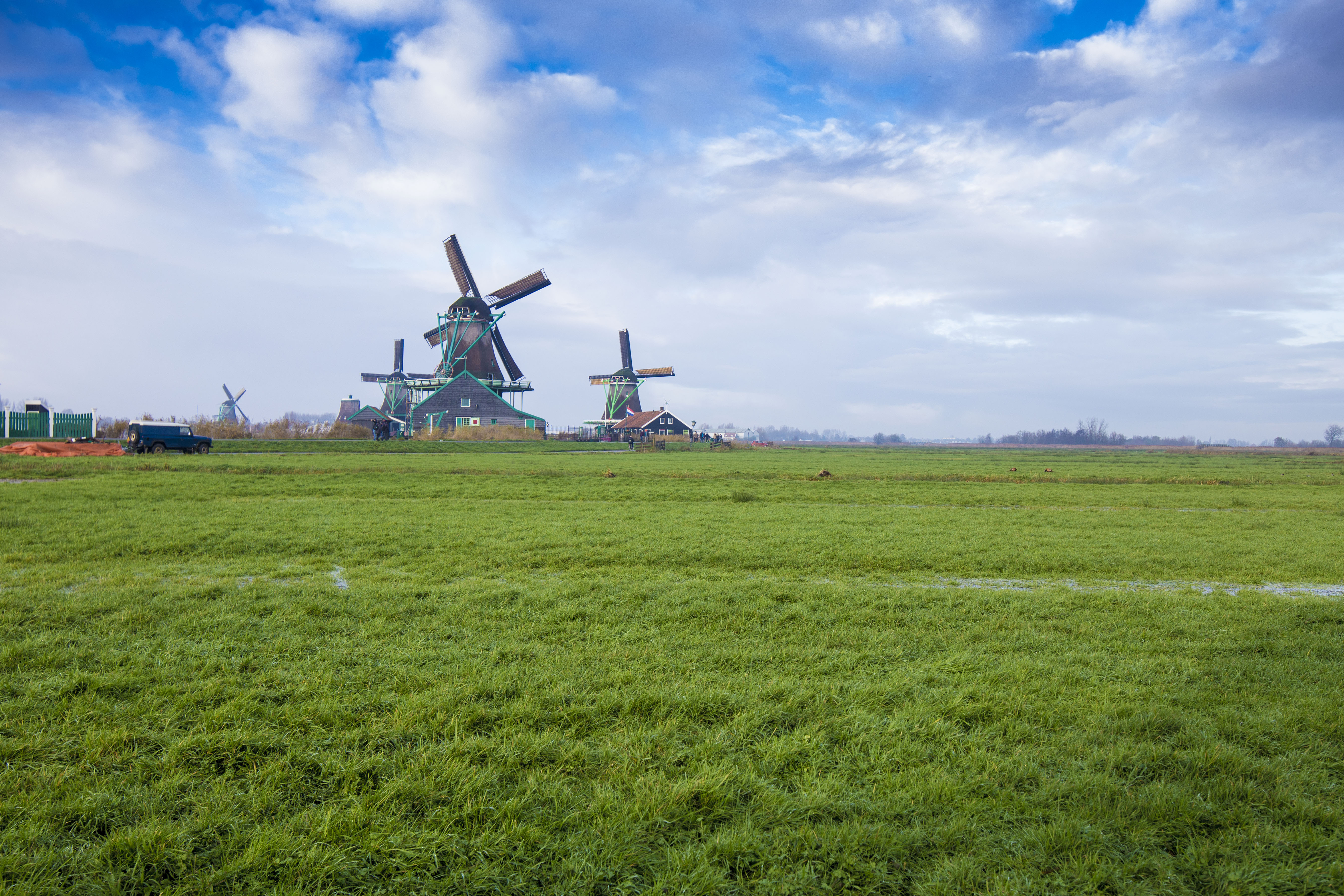 data-lemmaid="190469">荷兰 /a>桑斯安斯风车村(zaanse schans)是