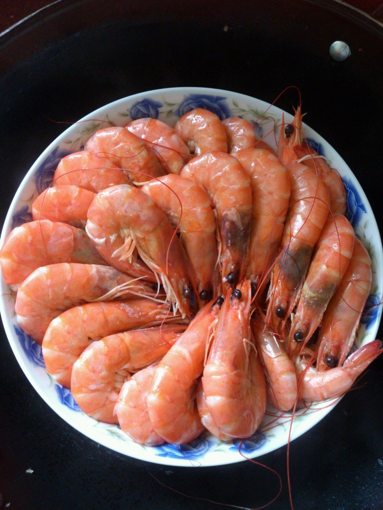 蒸大虾