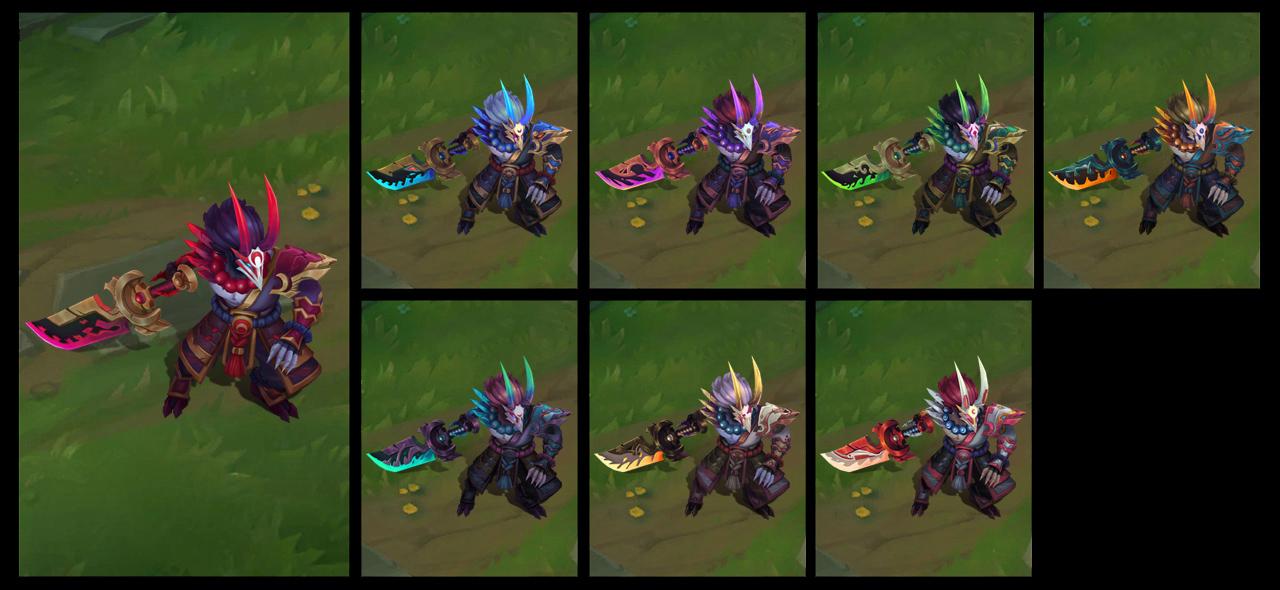  p>腥红之月,游戏《英雄联盟》中的皮肤,属于泰达米尔. /p>