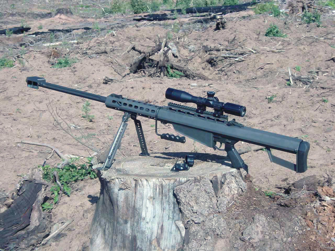 m82a1狙击步枪