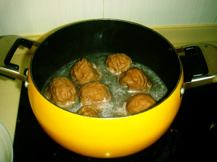 上汤油面筋塞肉