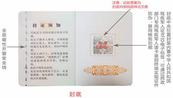 中华人民共和残疾军人证