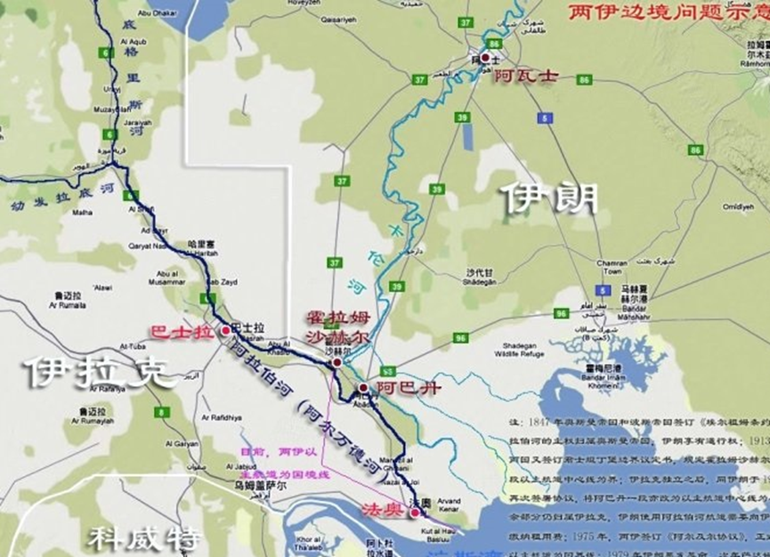 伪沿海国：伊拉克是中东大国，出海口为何却被科威特堵住了？_百科TA说