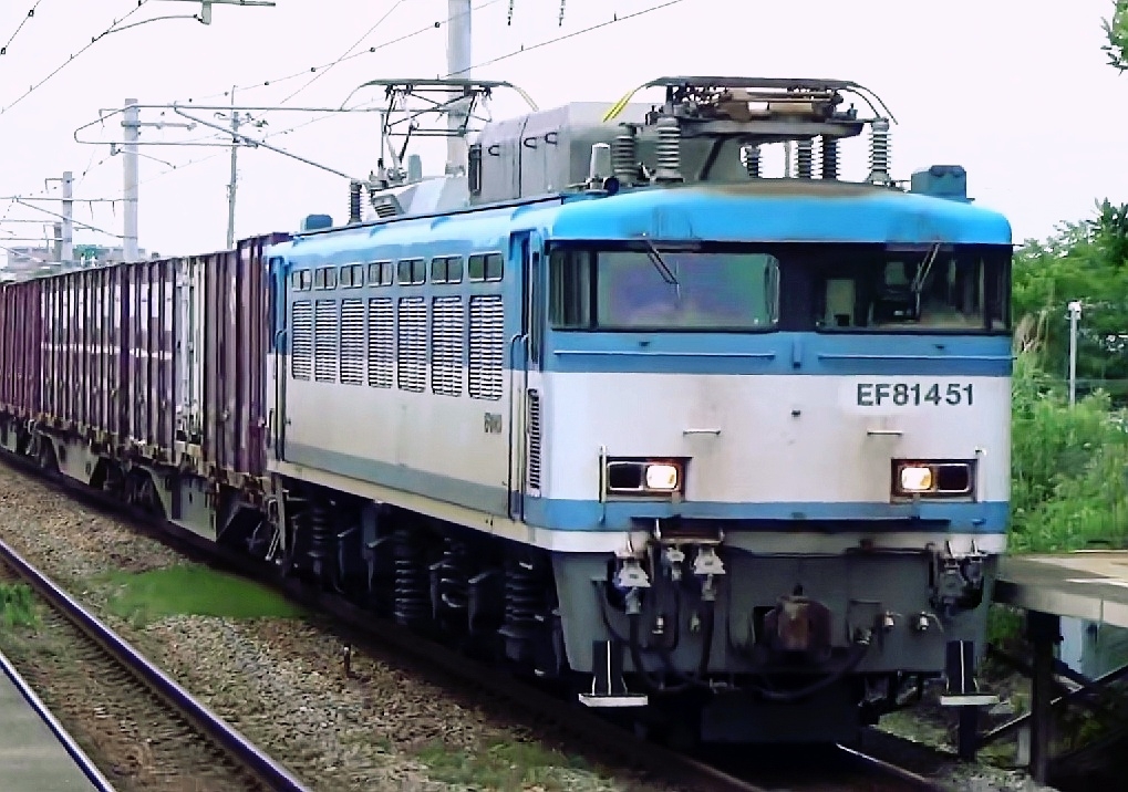 日本国铁ef81型电力机车
