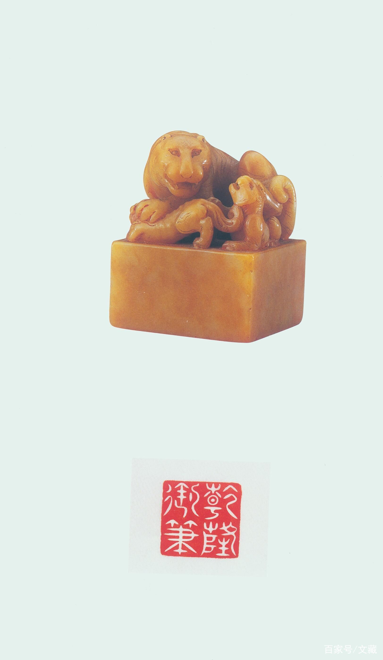 印章、印泥盒、印匣用于书画题识或署名，为文人书斋常备用具_百科TA说