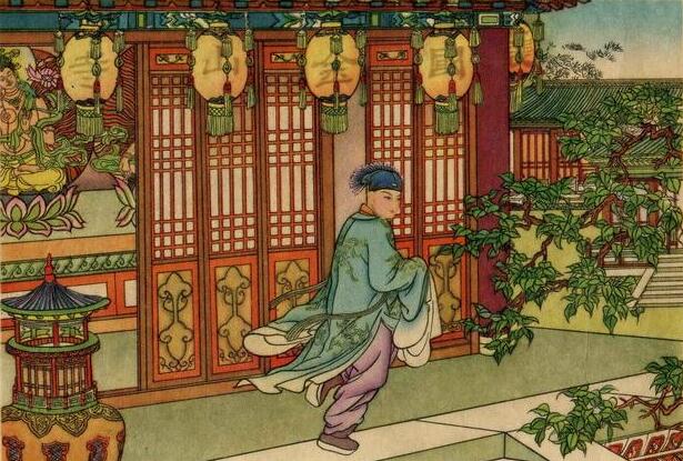 一组精美的《白蛇传》年画，出自天津杨柳青画社_百科TA说