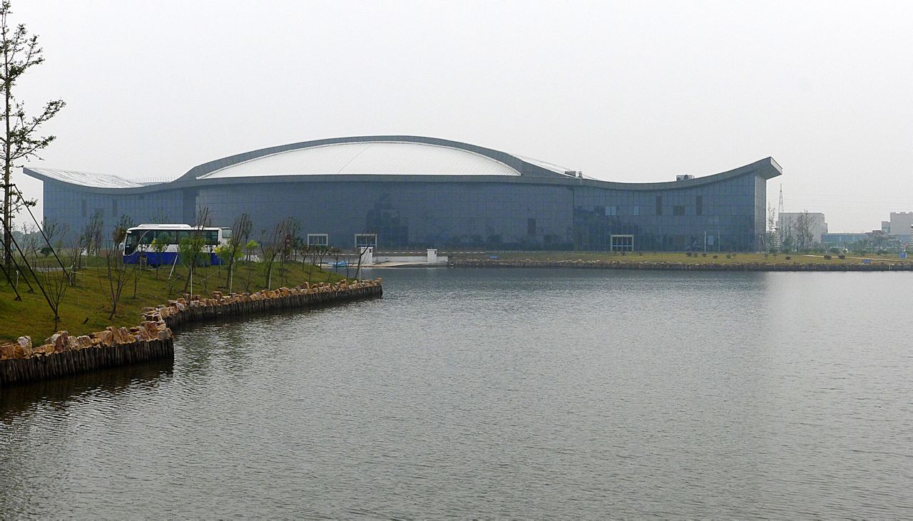  p>大丰海洋科技馆位于黄海之滨的大丰市,占地面积1.