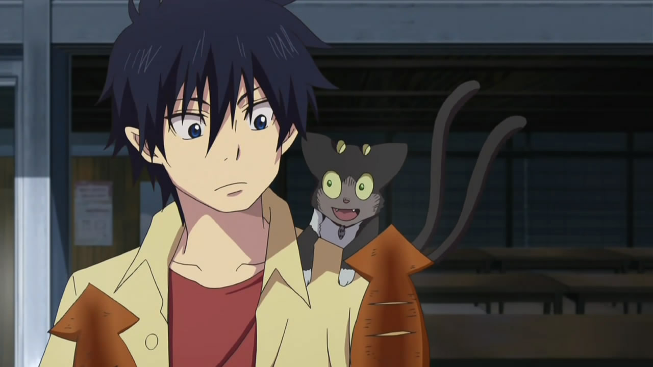 主角,魔神撒旦和二级驱魔师尤莉艾金所生的双胞胎之一,奥村雪男的哥