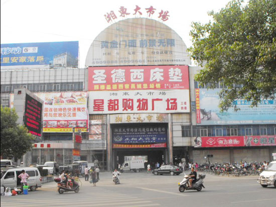  p>湘东大市场地处攸县城关镇北门口黄金地段,与106国道,攸衡公路