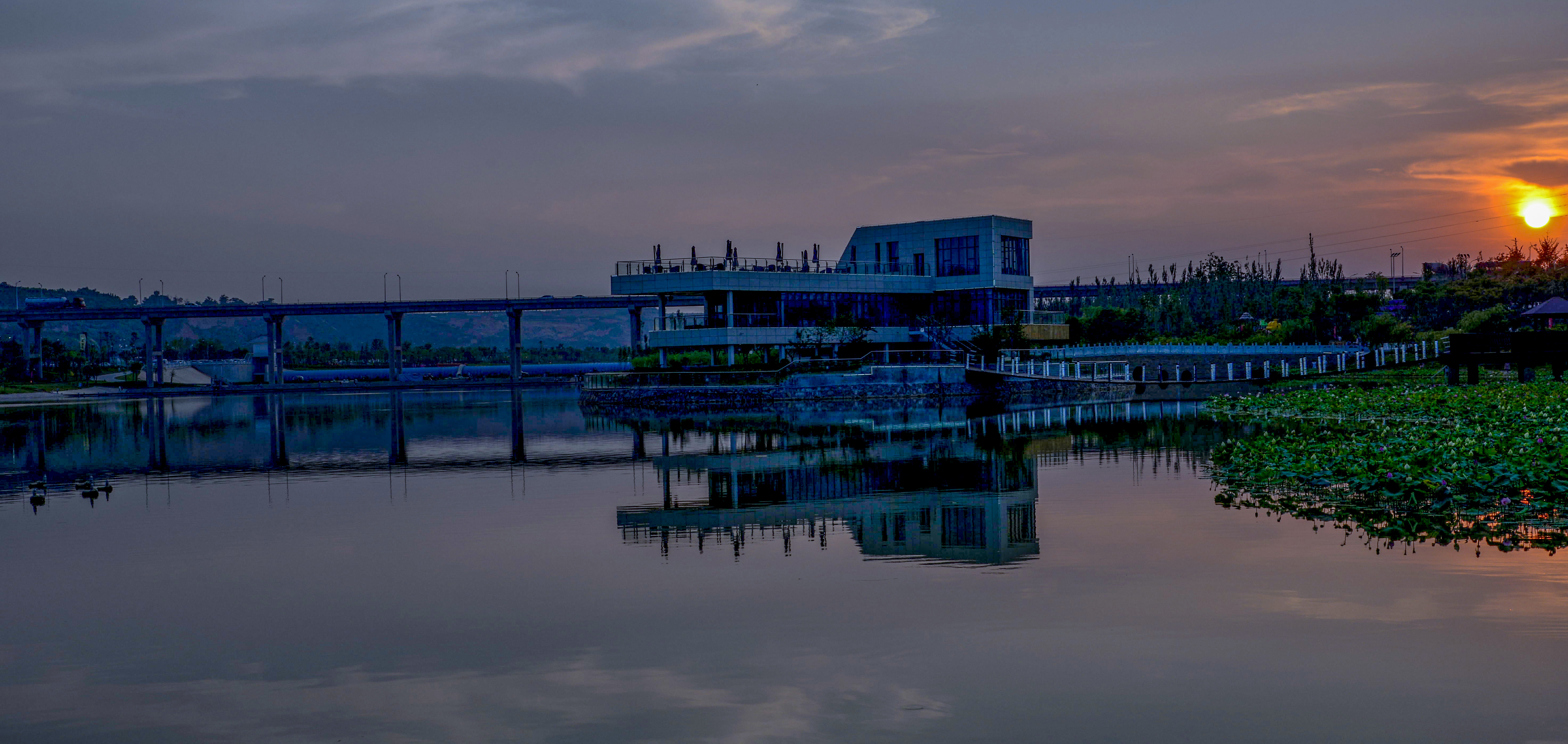 富平县石川河景区