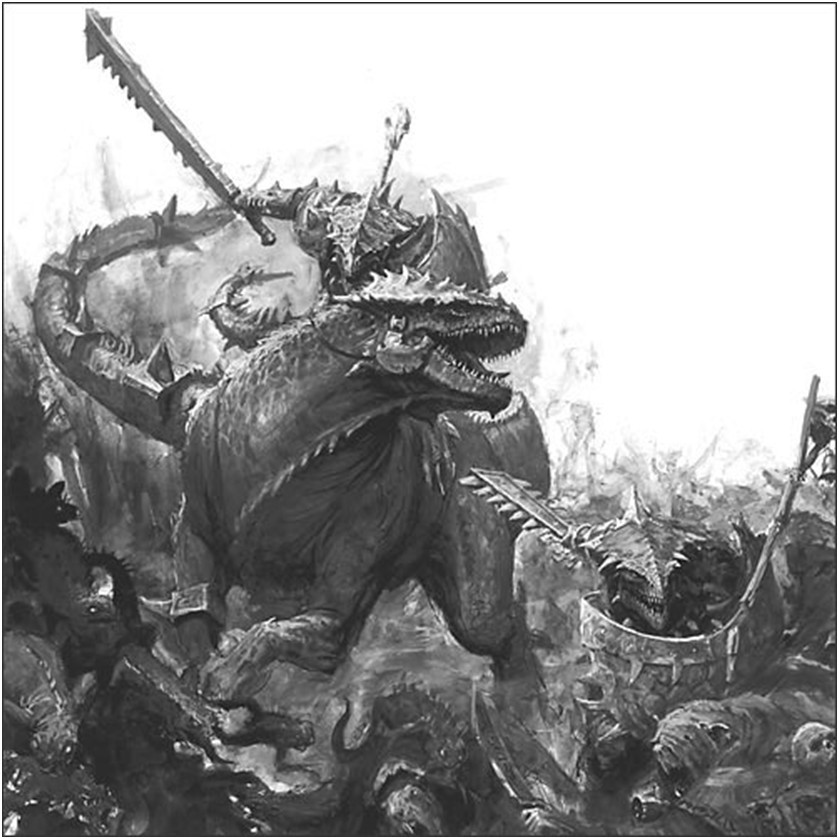 中的种族,是个非常非常古老的种族,这些硬皮冷血生物们的足迹远在任何