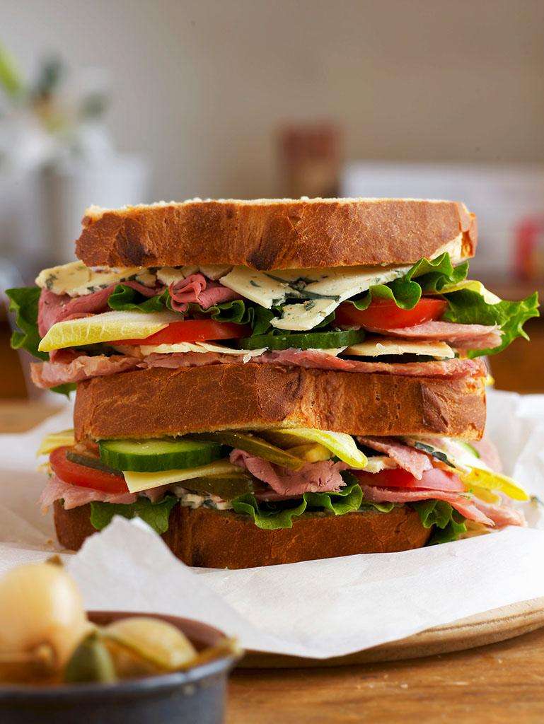 全麦火腿三明治