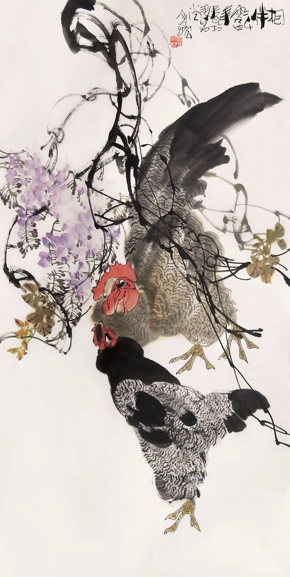  p data-id="gnbkypudf0">谭昌镕,中国杰出的花鸟画家.