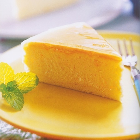 清新简洁重芝士蛋糕