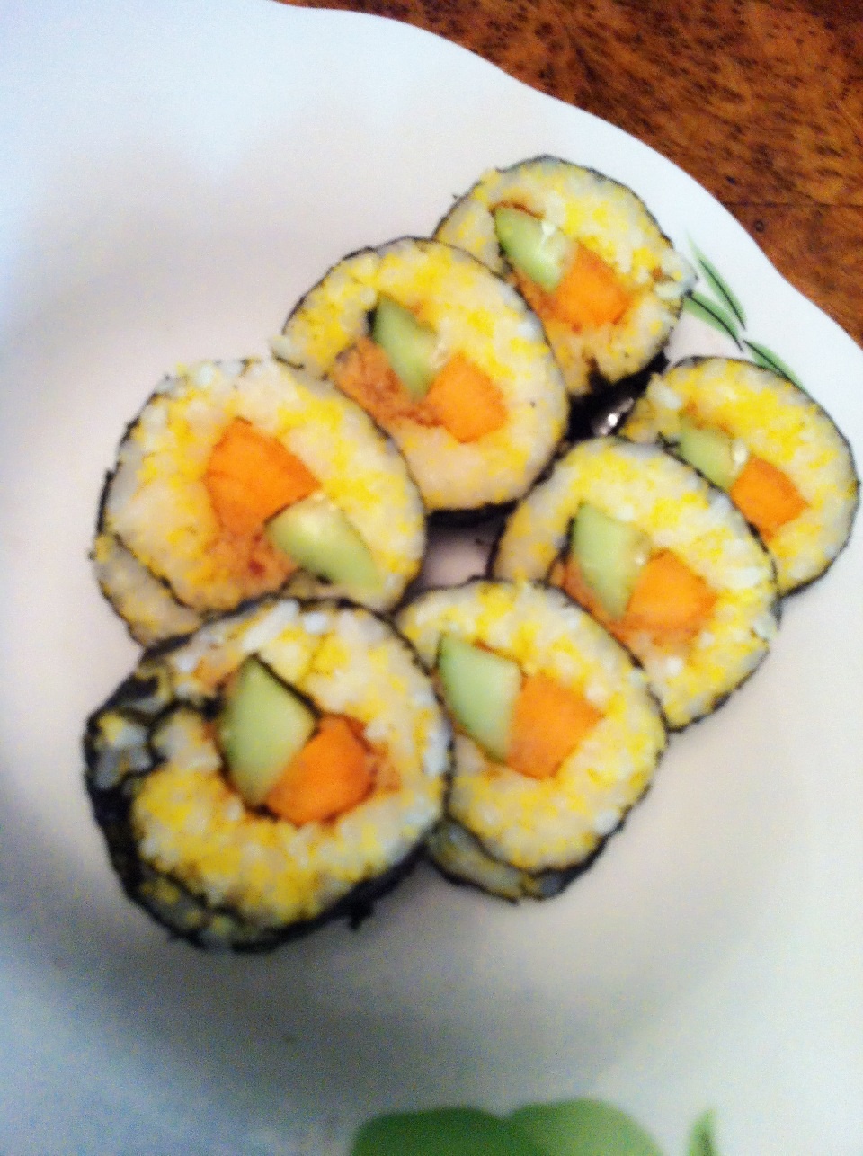 玉米渣海苔包饭