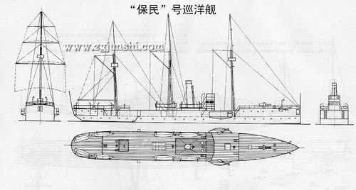 南洋水师"保民"号巡洋舰