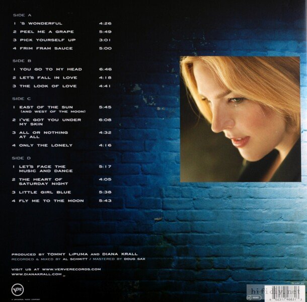 曲,收录在1962年1月1日发行的《the very best of diana krall》专辑